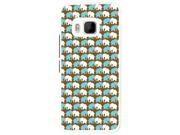 1128 - Elephant Art Collage Animals Nature Love Shabby Chic Design for Htc One M9 Hard Plastic Case Back Cover