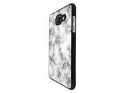 Samsung Galaxy A3 (2016) Sm-a310f Hard Plastic Case Back Cover - Black 1229 - Novelty Marble Texture