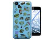 Wiko Rainbow Jam Gel Silicone Case All Edges Protection Cover C0275 - Collage Food Ice Cream Cupcake Doughnut Mcaroon Waffle Peanut Butter