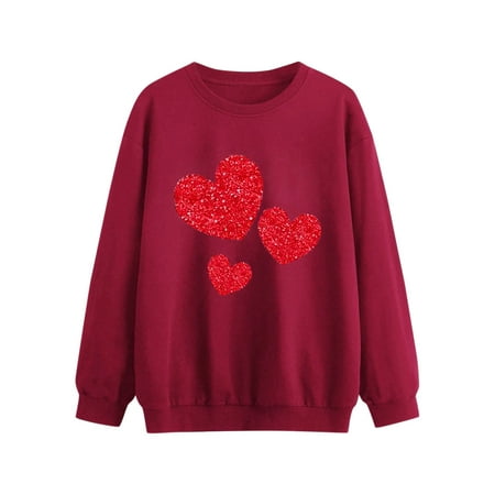 GWAABD Womens Oversized Shirts Women Letter Printing Sweatshirt Top Long Sleeved Sweatshirt Casual Blouse Temperament Pullover Top