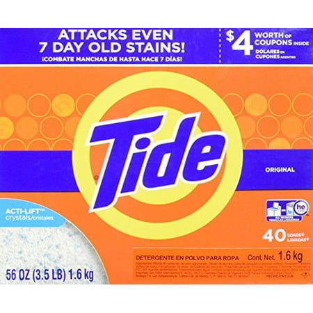 PROCTER & GAMBLE 84981 Tide Powder Detergent  56 Oz. (Pack of 20)