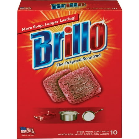 Brillo Original Steel Wool Scouring Pad (10 Count) 23310 23310 608265