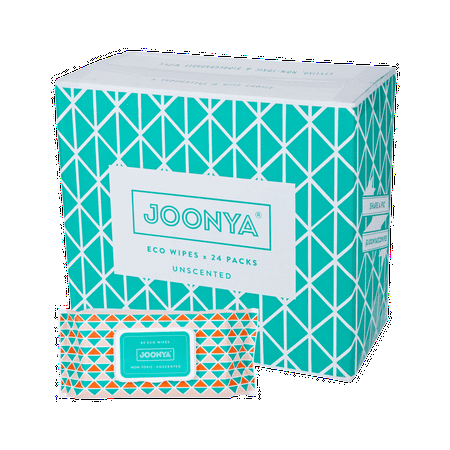 Joonya Baby Wipes - Non-Toxic  Biodegradable Baby Wipes for Calm  Healthy Skin - 100% Natural Baby Wipes - Fragrance Free Baby Wipes - Bulk Baby Wipes
