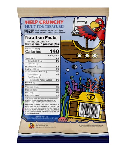 Pirate's Booty Aged White Cheddar Cheese Puffs, Gluten Free, Kids Snacks for Lunch Box, Healthy Kids Snacks, 1oz Individual Size Snack Bags (30 Count) thumbnail