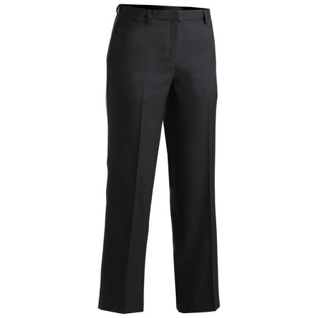 Edwards Garment Womens Microfiber Flat Front Dress Pant - 8532