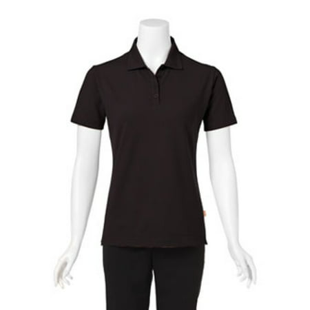 (Price/each)Sierra Pacific 5330 Ladies Platinum Pique-Onyx Black-3X