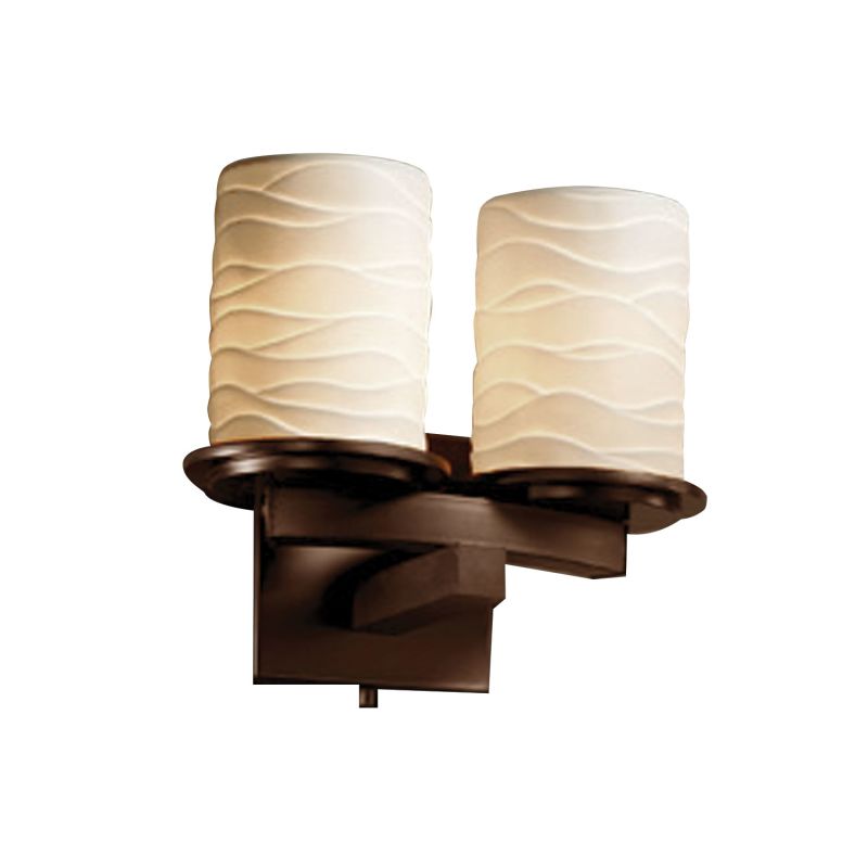 Justice Design Group Por-8775-10-wave Limoges 10.75 Bathroom Sconce