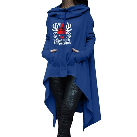 GWAABD Womens Zipper up Sweatshirt Womens Long Sleeve Letter Printed Hoodies Pullover Drawstring Long Sweatshirt Blouse with Pocket