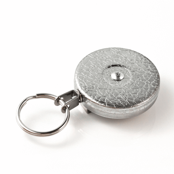 Key-bak 0489-702 Retractable Reel 36 in. Kevlar Cord Chrome