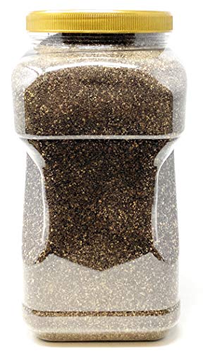 Rani Black Pepper Coarse Ground 28 Mesh (Table Grind)  80oz (5lbs) 2.27kg Bulk PET Jar ~ All Natural | Vegan | Gluten Friendly | NON-GMO | Kosher thumbnail