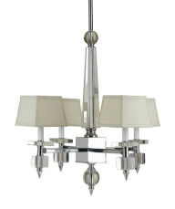 Af Lighting 6678-4h Candice Olson Transitional 4 Light up Lighting Chandelier in Crystal - Chrome