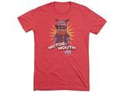 Dubble Bubble Motor Mouth Mens Tri-blend Short Sleeve Shirt