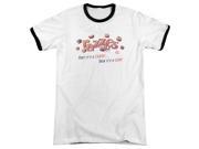 Dubble Bubble a Gum and a Candy Mens Adult Heather Ringer Shirt