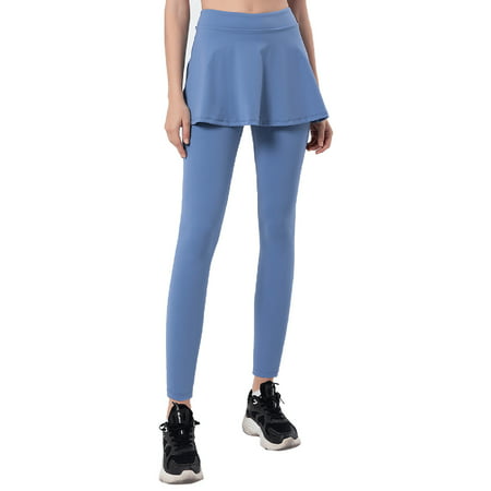 GWAABD Flare Workout Pants Women Sports 2 in 1 Fitness Exercise Pencil Leggings Quick Drying Yoga Fitness Pants with Internal Pocket Yoga Pant
