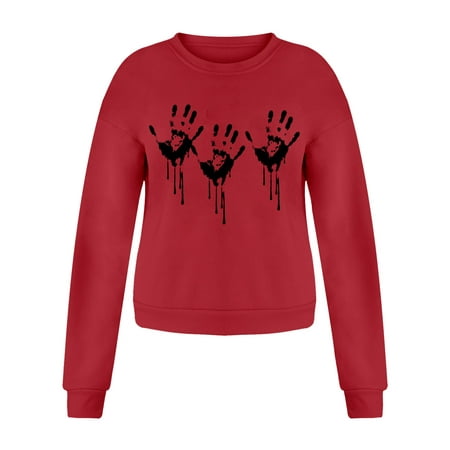 GWAABD Soft Hoodie Tunic Women S Top Sweatshirt Pullover Prints Sleeve Long Women S Hoodies Sweatshirts