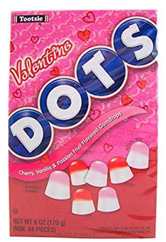 Valentine S Day Tootsie Roll Dots Candy Theater Boxes  6 Oz  Pack of 3 thumbnail