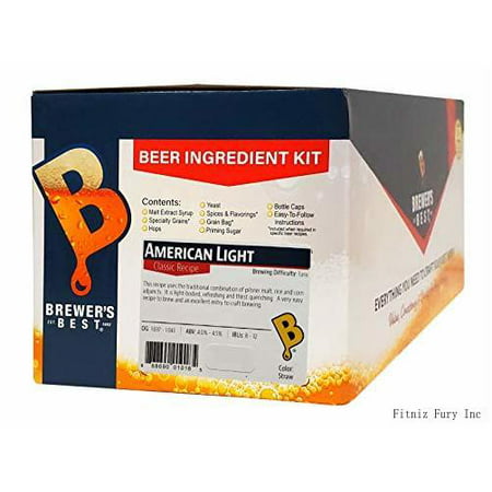 - 1018 - Home Brew Beer Ingredient Kit (5 Gallon)  (American Light) Yellow