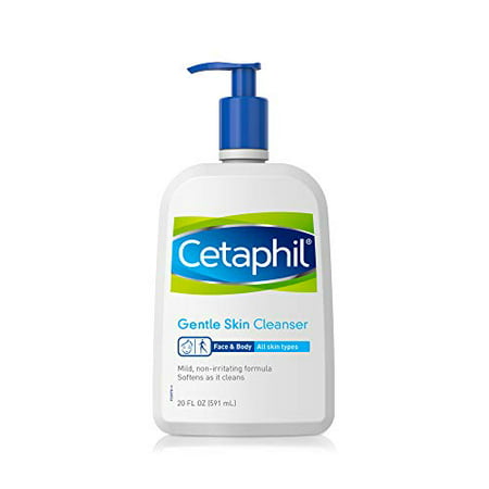 CETAPHIL Gentle Skin Cleanser 20 Fl Oz | Hydrating Face Wash & Body Wash | Ideal for Sensitive  Dry Skin | Non-irritating | Wont Clog Pores | Fragranc