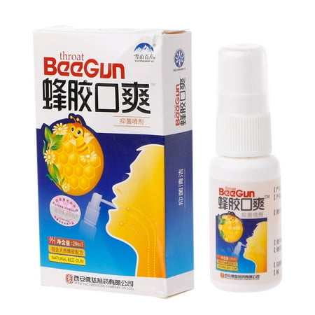 TINYSOME Bee Propolis Oral Spray Clean Mouth to Refresh the Breath for Ulcer Pharyngitis
