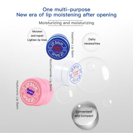 100% Pure Vaseline Lip Balm Petroleum Jelly Natural Moisturizing Cream Original Cocoa Butter Creme Brulee Balsam Lip Moi