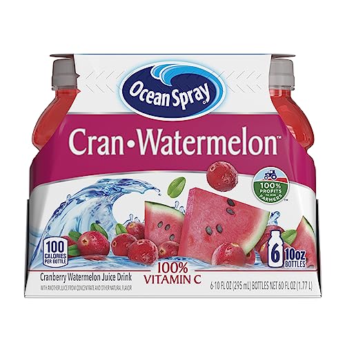 Ocean Spray® Cran-Watermelon™ Cranberry Watermelon Juice Drinks  10 Fl Oz Bottles  6 Count