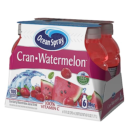 Ocean Spray® Cran-Watermelon™ Cranberry Watermelon Juice Drinks  10 Fl Oz Bottles  6 Count thumbnail