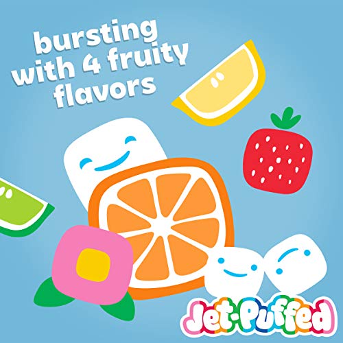 Jet-Puffed Fruity-Fun Marshmallows (Orange, Strawberry, Lemon & Lime Mini Marshmallow, 10 Oz Bag) thumbnail