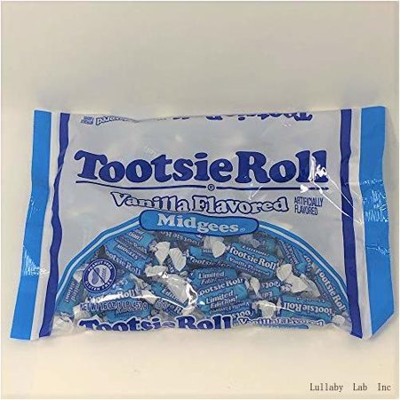Vanilla Flavored Tootsie Rolls 2 Pounds Vanilla Tootsie Rolls