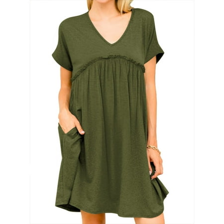 GWAABD Fancy Dress for Women MIDI Dress Women Dresses Polyester Solid Home Lady