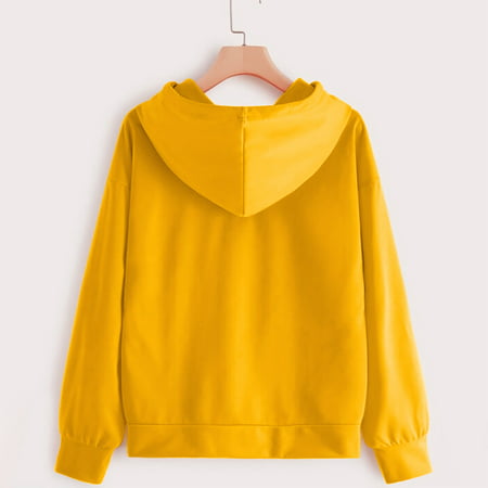 GWAABD Long Sleeve Women Sleeved Tops Winter Pullover Women S Hoodie Autumn Sweatshirt Comfortable Long Women S Blouse