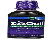 Zzzquil Nighttime Sleep-aid Liquid Warming Berry Flavor 12 Fl Oz per Bottle (6 Bottles)