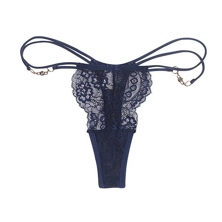 LBECLEY Barely There Bras for Women 4742 Women T Back Panties Thong Lace Sports Fitness Ultra Thin Women Transparent Panties Lifter Underwear for Wome