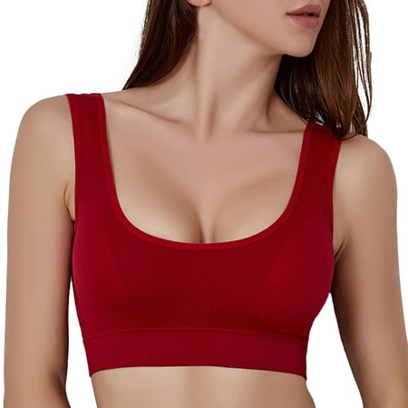 CLZOUD Bra and Panty Set Grey Nylon Spandex Women Sports Crop Top Bra Push up New Fitness Running Camisole Ladies Yoga Bralette Bra Vest Xl