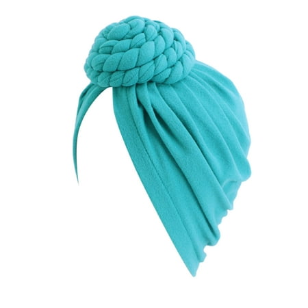 CLZOUD Hair Accessories for Long Hair Green Women Cancer Head Scarf Hat Cap Hair Scarf Turban Head Wrap Turban Hats Headwear