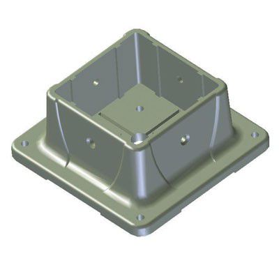 Post Anchor in Khaki (4 in. X 4 in.)