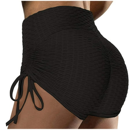 YANHAIGONG Women Pants Summer Shorts Pants for Women 2289 Women S High Waist Solid Color Tight Fitness Yoga Pants Nude Hidden Yoga Pants