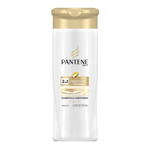 Pantene Pro-V 2 in 1 Shampoo & Conditioner, Daily Moisture Renewal, 12.6 Ounce thumbnail