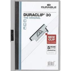 Durable DURACLIP 30 A4 Folder Grey