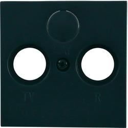 GIRA Abdeckung TV-, Radio-, SAT-Steckdose System 55, Standard 55, E2, Event, Event Klar, Event Opak, Esprit, ClassiX an (086928)