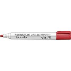 Staedtler 351 Lumocolor Whiteboard Marker Bullet Point Red Box 10