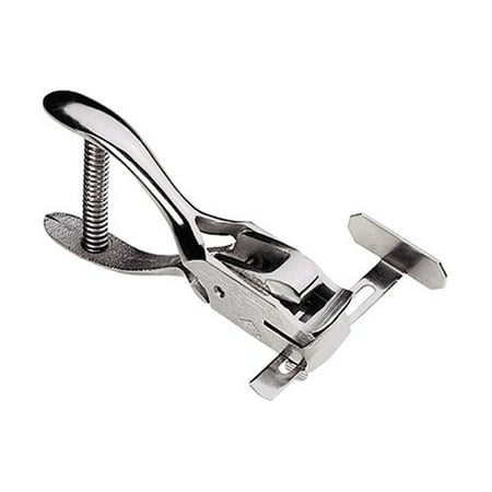 3943-1010 Hand-Held Slot Punch with Adjustable Guide  1/8  X 1/2  Slot Size