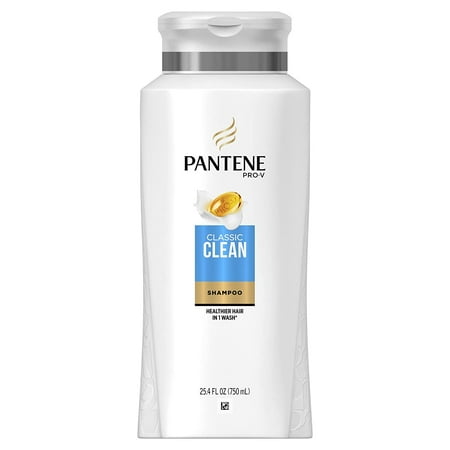 Pantene Pro-V Classic Clean Daily Shampoo 25.4 Fl Oz (Pack of 2)