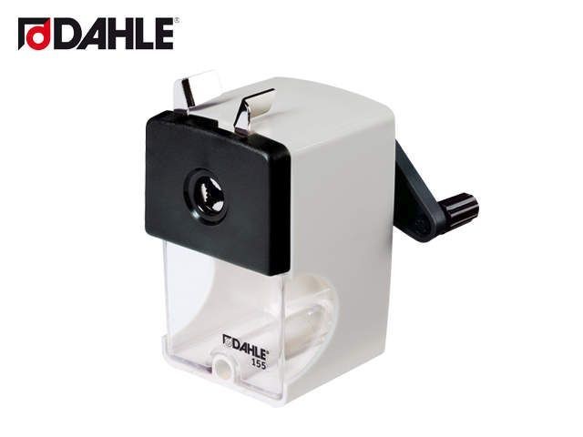 Dahle 155 Manual Pencil Sharpener Black Grey