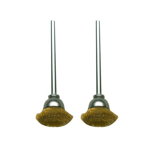 Proxxon Brass Brushes, Cups and Wheels - Brass Cup Brushes - 28963