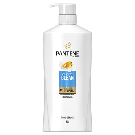Pantene Pro-V Classic Clean 2In1 Shampoo and Conditioner  25 Fl Oz  1.82 Pound