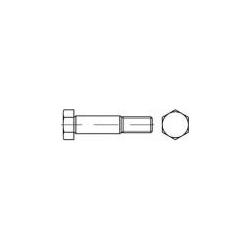 TOOLCRAFT 111859 Sechskant-Passschrauben M14 50 Mm AuÃensechskant DIN 609 Stahl 10 St.