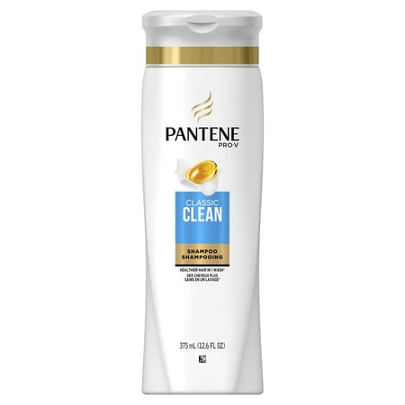 Pantene Pro-V Classic Clean Shampoo  12.6 Fl Oz (Pack of 2)