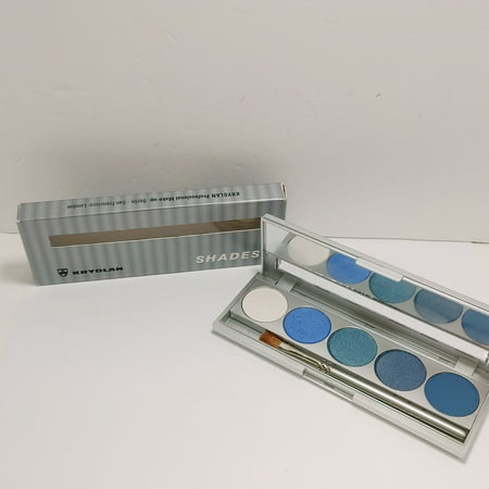 Kryolan Shades Professional Makeup 9335 Berlin Blue S Eyeshadow Palette as Pic