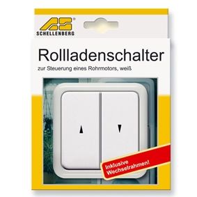 Schellenberg 25006 Roller Blind Switch for Flush-Mounting