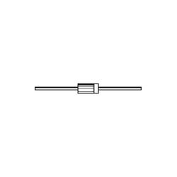 STMicroelectronics Schottky-Diode - Gleichrichter BAT43 DO-35 30 V Einzeln